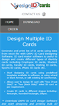Mobile Screenshot of designidcards.com